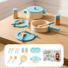 Children's Wooden Pretend Play Kitchen Utensils Educational Toy For Boys And Girls - Many - View 13