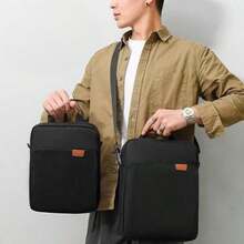Tablet Bag Storage, Handheld, Shoulder Crossbody, Portable Minimalist, Black And Gray Dual Color Options, Fits 10.9-11inchs/12.9-13.3inchs - View 5
