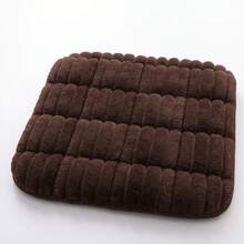 1pc Plush Seat Cushion, Breathable Non-Slip Chair Pad, Office Long-Sitting Hip Protection Cushion - Plush Seat Cushion - View 7