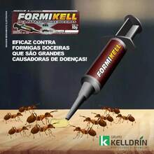Kit Combatente Formigas Cortadeiras E Doceiras Kelldrin 3 Produtos - C - Visão 2