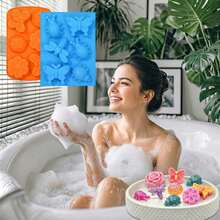 4pcs Insects/Flower Appearance Silicone Mold/Dropper Set,Butterfly Flower Shaped Ladybug Design,Handmade Soap Mold,Candle Mold,Aromatherapy Plaster Mold,Epoxy Resin Mold,Very Suitable For Christmas/New Year Parties,Holiday DIY Crafts Gift,Home Decor - A - View 6