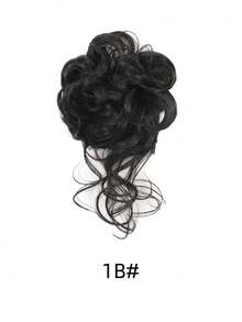 Disheveled Bun Hairstyle, Various Color Elastic Hair Clips, Suitable For Women, Applicable For Halloween, Music Festivals, And Daily Outings - Multicolor - View 9