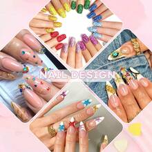 2 Boxes 2/3mm Resin Rhinestones, Suitable For Nail Art, Colorful Flat Back Shiny Gems, Nail Rhinestones & Crystal Decorations, Suitable For Clothing, Phone Cases, Handmade DIY Decor - 2/3mm - View 7