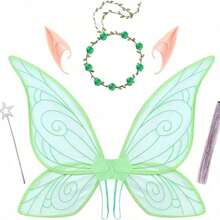 1pc New Holiday Party Makeup Prop Adult Costume Accessory Butterfly Wings, Fairy Wings - Multicolor - View 22