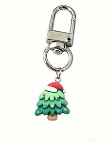1/10pcs Christmas Tree Keychain Set, Christmas Tree Pendant Keychain, Bag/Wallet/Backpack/Handbag And Car Charm, Ideal Gift For Wedding, Christmas Party, Graduation, Christmas - Christmas Tree Ornament - View 5
