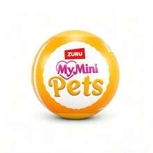 ZURU MY MINI Cute Mini Pet Sweetheart Companion Decor Dog, Chick, Spider, Hedgehog, Rabbit, Hamster, Hippo, Capybara, Kitten - Multicolor - View 11