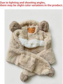 Cozy Hat For Fall And Winter – Featuring A Cute Bear Design, Soft And Warm, Perfect For Everyday Wear - Multicolor - View 8