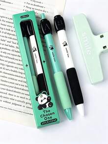 2pcs Creative Student Clickable Rotating Gel Pens, Quick-Dry Smooth Ink, Suitable For Daily Practice, Exams, Writing, Highly Attractive Stress-Relief Rotating Water Pens, Suitable For Holiday Gifts, Office Use - Multicolor - View 12