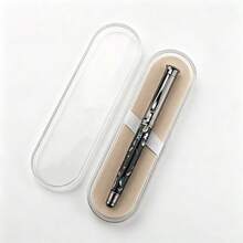 Luxury Abalone Shell Fountain Pen Beautiful Handmade Inlaid Shell Pen Silver Metal Trim Gift Pen For Collection Birthday Business Present - 1308 - View 16