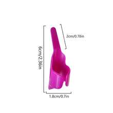 1pc Finger Protector Sleeve, Handmade Sewing Patchwork Auxiliary Tool, Sewing Finger Extension Edge Pressing Protection Finger Sleeve, Random Color - A - View 3