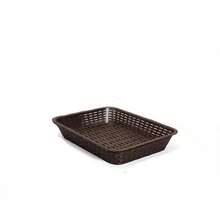 2pcs Multi-Purpose Storage Baskets, Woven-Style Plastic Baskets, Supermarket Display Baskets, Bathroom Clutter Storage Baskets, Jewelry Storage Baskets, Shower Caddy Storage Baskets - Multicolor - View 11