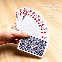 1/2/4/10PCS High Quality Playing Cards, Classic Adult Tabletop Game Cards, Durable Smooth Easy To Shuffle, Casual Party Game Collection Cards. - Multicolor - View 1