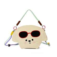 Custom Cute Cartoon Animal Shape Crossbody Bag,Sheep Rabbit Penguin Dog Novelty Nylon Messenger Bag,Adjustable Colorful Strap Shoulder Purse For Girls - Multicolor - View 10