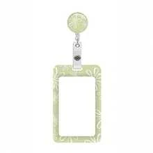 1pc Daisy ID Card Holder Badge Holder Access Card Meal Card Lanyard Employee Card Chest Badge Retractable Clip Card Holder - Multicolor - View 8