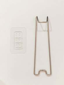 Adhesive Backing Easel Stand With Stainless Steel Self-Adhesive Bracket, Suitable For Any Size Photo Frame, Ideal For Home, Office Or Commercial Display, Applicable To Photos, Artwork And Logos - A - View 19