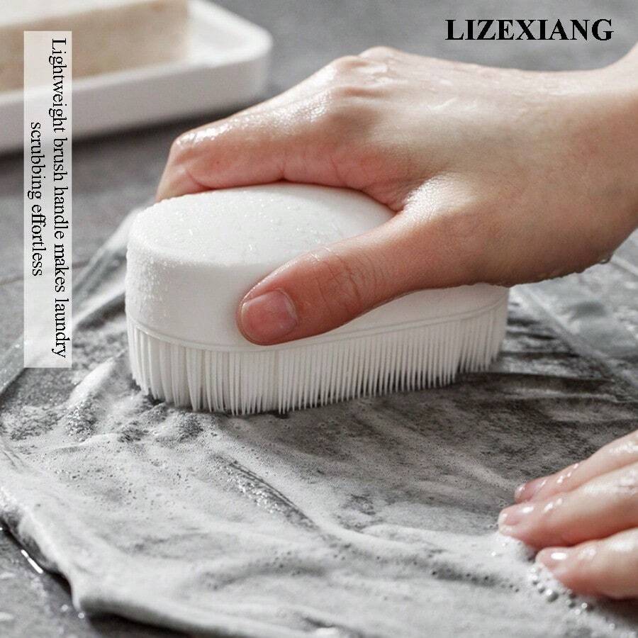 Multifunctional Cleaning Brush, Soft Bristle Laundry Brush, Shoe Brush, Soft Bristle Brush, Household Cleaning Brush - A - View 1
