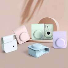 2025 New Mini 12 Camera Case, Scratch-Resistant Shockproof Crossbody Carrying Bag, Instant Film Camera Accessories For Women - Mint Green - View 5
