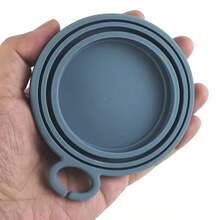 Cat Canned Food Silicone Lid, Universal Pet Food Sealing Cover, Silicone Can Lid, Suitable For Various Can Sizes - 45g - View 8