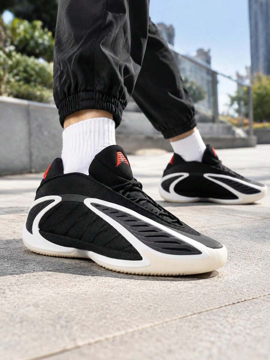 Adidas Anthony Edwards 2 篮球鞋,健身训练鞋,JS3508 - 黑色 - 查看 1