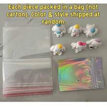 SANRIO 1 buah BOX Patung Kecil - Anjing Giok Bergaya Gadis Imut Berkualitas Tinggi, Barang Dekoratif yang Indah, Cocok untuk Dekorasi Rumah/Dekorasi Mobil/Meja Kantor, Hadiah Liburan Modis yang Sempurna (Kemasan Acak) - MultiWarna - View 9
