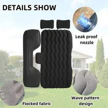Inflatable Car Mattress, Car Air Bed, Suitable For Back Seat Sleeping, Outdoor Camping, Picnic, Travel Seat Bed, Men's Car Accessories. Suitable For SUV Models, Travel, Camping Car Rear Seat Sleeping - A - View 14