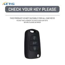 Car Key Fob Cover With Keychain, For HYUNDA I10 I20 Ix20 I30 Ix35, For KIA Ceed Soul Sportage Venga 3 Button Remote Key Prevents Wear Protector Case, Easy Install Thin Slim Snug Fit Durable Soft TPU Key Shell & Keychain - Modern Style C - View 6