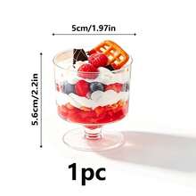 1-100pcs Mini 60ml Dessert Cups (Tasting Cups, Small Size, Slightly Thinner. Please Confirm Before Purchase!) - Perfect For Pudding And Appetizers - Ideal For Weddings, Parties, Events, Christmas, Halloween, Hand Wash Only, Event Tableware, Reusable Cups, Dessert Cups - View 15