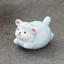 1pc Ceramic Sheep Chopstick Holder, Chopstick Rest, Pen Holder, Home Restaurant Ceramic Decorative Chopstick Rest - View 10