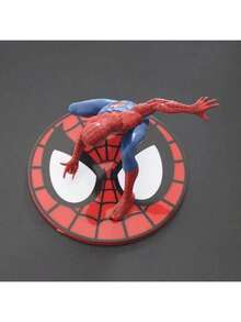 1pc Cartoon Hero PVC Figurine Model, With Base Cartoon Character Collection Ornament, Desktop Decoration, Birthday Gift, Theme Party Display Accessory, As A Birthday Gift, Easter, Holiday Party Gift. - Ornament - View 2