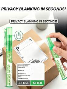 10ml Privacy Protection Eraser Erasure Spray Pen - Thermal Paper Correction Fluid Fast Erasure Data Protection Personal Information Correction Fluid Portable Quick Tool - A - View 5