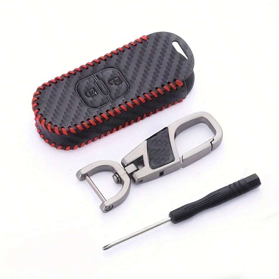 Car Key Case For 2 3 5 6 Atenza Axela CX3 CX5 CX7 CX8 CX9 MX5 Sch5 Demio X5 CX 5 With 2 Keys - one-size - View 1