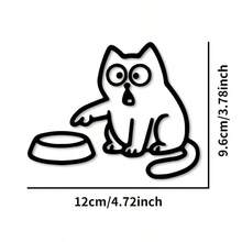 1 Set Stiker Mobil Bertema Kucing Lucu, Terbuat dari Bahan Vinyl PVC Tahan Air dan Tahan Lama, Cocok untuk Tutup Tangki Bensin dan Lubang Pengisian Bahan Bakar - A - View 5