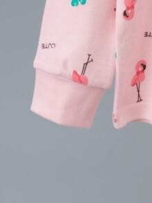 4 Sets Send 1 Set Random Color Girls Cartoon Pure Cotton Underwear Set Cute Print Medium Thick Long Sleeve Long Pants Loungewear Set Printed Thermal Top And Bottom - Multicolor - View 5