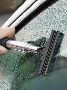 3/2/1pc Retractable Car Rearview Mirror Squeegee, Rearview Mirror Wiper With Telescopic Pole, Portable Window Cleaner, Suitable For Car Interior, Home, Office And More, Multiple Styles Available, Essential Gift For Drivers - A - View 8