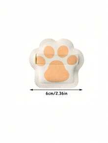 4/2pcs Cat Claw Sponge Puff, Cotton Soft Puff, Reusable, Suitable For Face, Foundation Make-Up And Concealer Mixing Tools, Multi-Purpose Dry/Wet Use, Makeup Tools - Multicolor - View 6