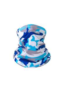 1pc Unisex Balaclava Camouflage Face Mask Arm Sleeve, Suitable For All Seasons Outdoor Travel, Cycling, Climbing, Hiking, Fishing - Multicolor - View 18