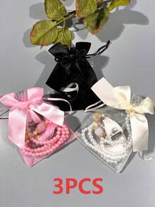 Muslim Prayer Beads And Tasbih LED Ring Counter, Exquisite Bow Gift Bag Packaging, Includes Handheld Ring Counter, Suitable For Prayer Counting - Exercise Counting - Holiday Gifts And More - Multicolor - View 10