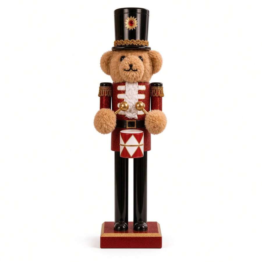 Nutcracker Bauble - Coffee Bear - View 1