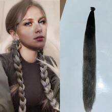 European And American Cross-Border Hot-Selling Rubber Band Ponytail Wig, Boxing Braid Colorful Elastic Rope Wig, Ponytail Hair Tie Hair Accessory - Maroon - View 19