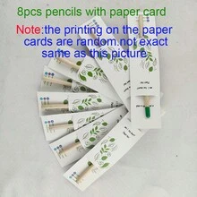 PLANT FUN HB Unsharpened Graphite Plantable Wooden Pencils | 8 Pencils Per Pack - Round - View 7