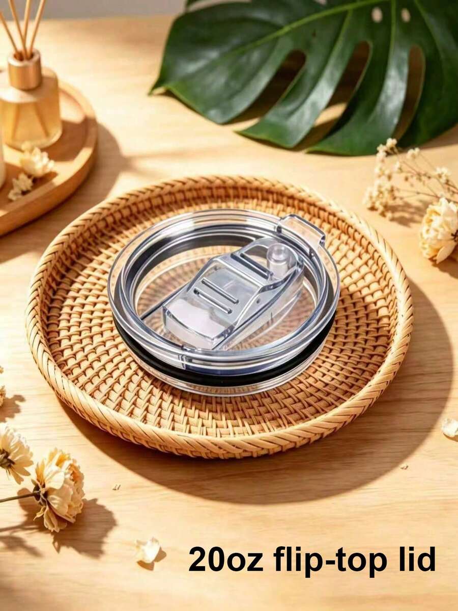 2入水瓶密封蓋,20oz/30oz替換蓋,直徑3.3"/3.7",防漏替換蓋,20oz 30oz保溫杯蓋,保溫杯蓋 - 彩色 - 查看 1