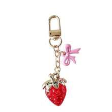 4pcs Handbag Charms, Cute Cherry Bow Keychain Wallet Accessories Pendant - Multicolor - View 9