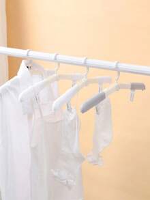 2/1pc Multifunctional Folding Travel Clothes Hanger, Portable Drying Rack, Suitable For Business Travel, Compact Folding Hanger, Suitable For Home, Dorm, Camping, Cruise, Travel Essential, Space-Saving, Ideal Gift For Parents On Mother's Day And Father's Day - Multicolor - View 3