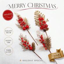 Christmas Tree Decoration Branches, Enhancing The Festive Atmosphere Of Christmas, Christmas Decorations, Christmas Tree Branches, Decorating A Christmas Tree, Christmas Gifts - Multicolor - View 2