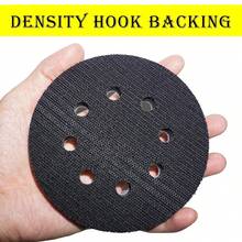 2pcs 5 Inch 8-Hole Wax Polishing Pad Buffer, Flocked Self-Adhesive Protective Soft Pad, Round Disc Wet/Dry Sandpaper Polishing Soft Pad - 2Pcs 5inch 8 Holes - View 6