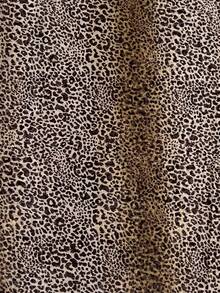 New European And American Leopard Print Women's Headscarf Shawl, Fashionable Retro Leopard Dot Scarf, Casual Polyester Fiber - Multicolor - View 2