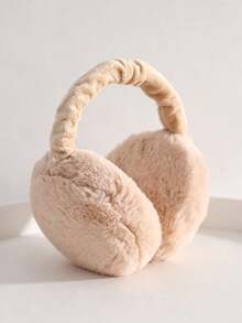 Ultra Soft Plush Earmuffs - Foldable, Warm, Comfortable, Cold-Resistant, Unisex Design For Winter Outdoor Activities, Hand Washable, Winter Accessorie - Multicolor - View 10