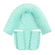 Infant Travel Support Pillow, Baby Head And Neck Support Pillow, With Car Seat Safety Belt Cover - Multicolor - View 15
