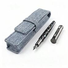 Luxury Abalone Shell Fountain Pen Beautiful Handmade Inlaid Shell Pen Silver Metal Trim Gift Pen For Collection Birthday Business Present - 1308 - View 13