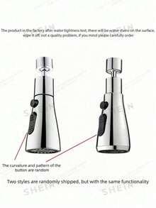 1pc Modern High Pressure Kitchen Faucet - Silver - View 5